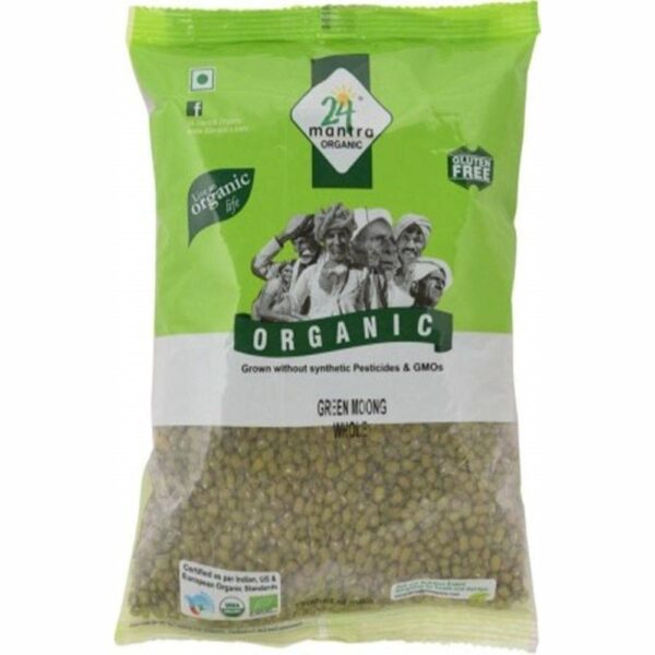 Mantra Organic Green Moong Whole