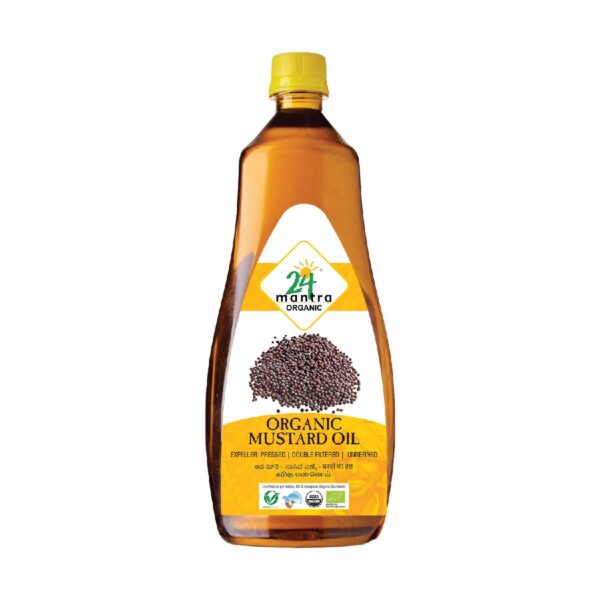 24M Mantra Organic Mustard Oil