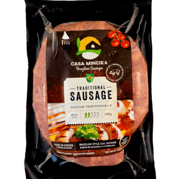 CASA MINEIRA - SAUCISSES AU PORC BBQ DOUCE