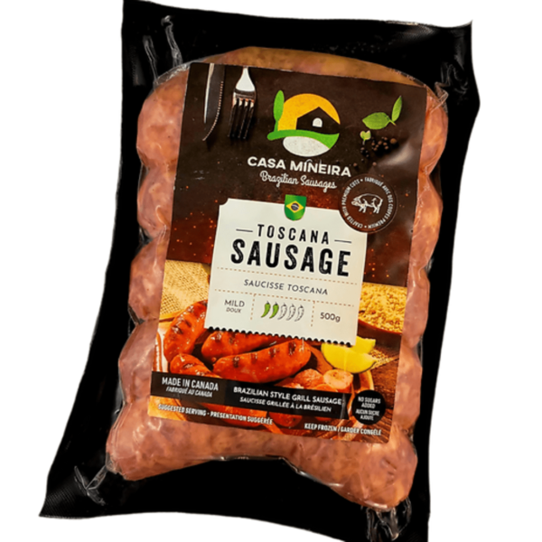 CASA MINEIRA - SAUCISSES AU PORC TOSCANA (MORCAUX)