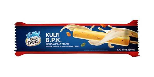 Vadilal Cylindrical Kulfi-B.P.K 80ml